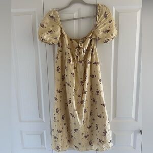 Wilfred Beige Floral Dress